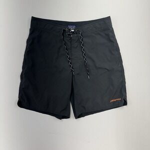 Patagonia Wavefarer Boardshorts Mens 31 Lightweight Quick Dry Swim Trunk Gray